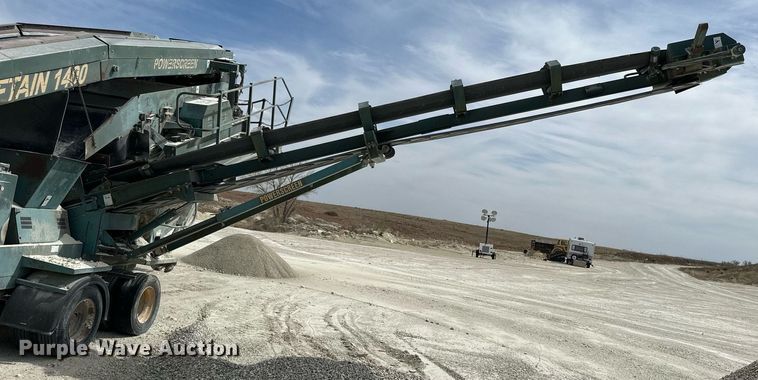 image for item KL9247 Powerscreen Turbo Chieftain 1400  screening plant