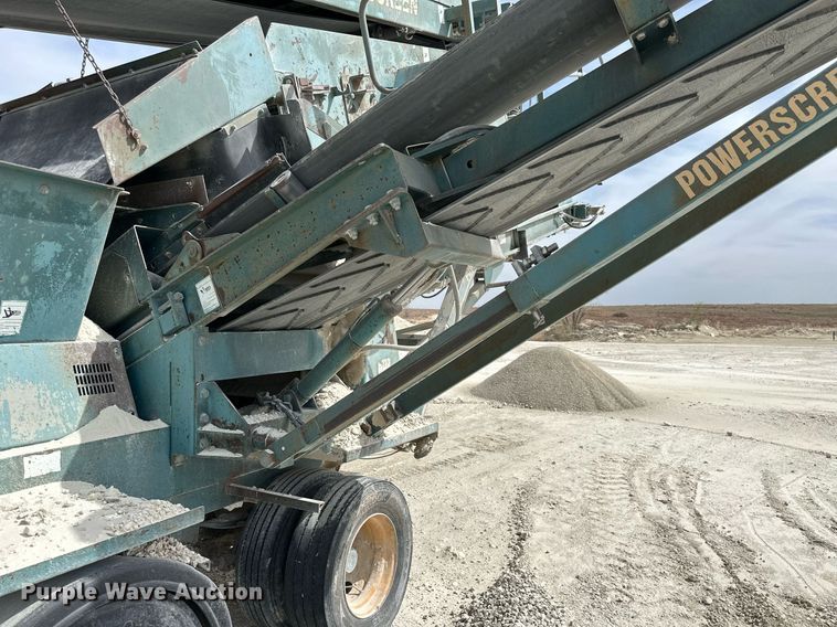 image for item KL9247 Powerscreen Turbo Chieftain 1400  screening plant