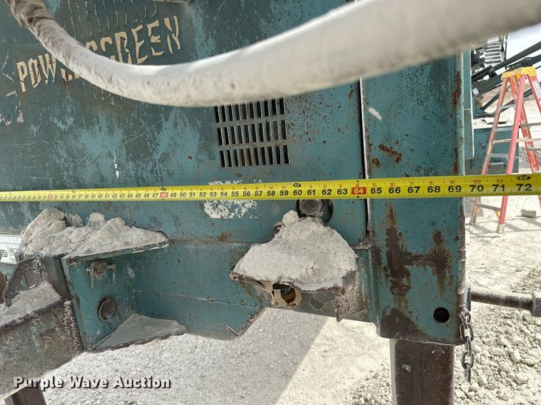 image for item KL9247 Powerscreen Turbo Chieftain 1400  screening plant