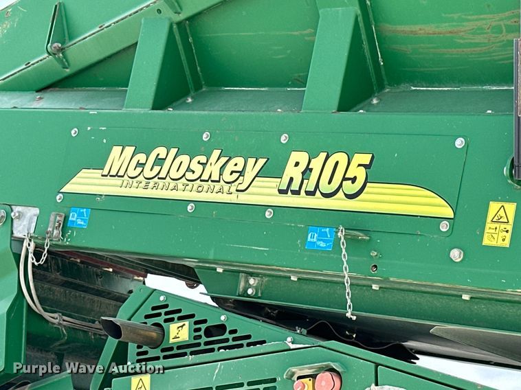 image for item KL9248 2015 McCloskey R105  screening plant