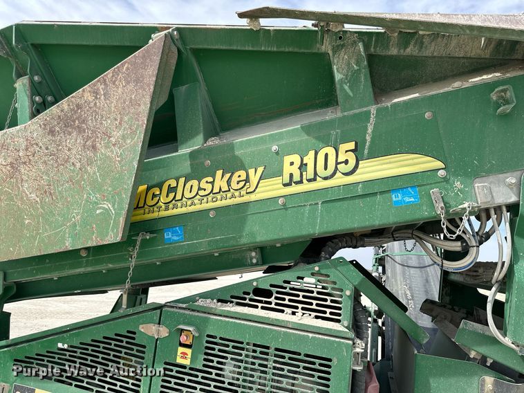 image for item KL9248 2015 McCloskey R105  screening plant