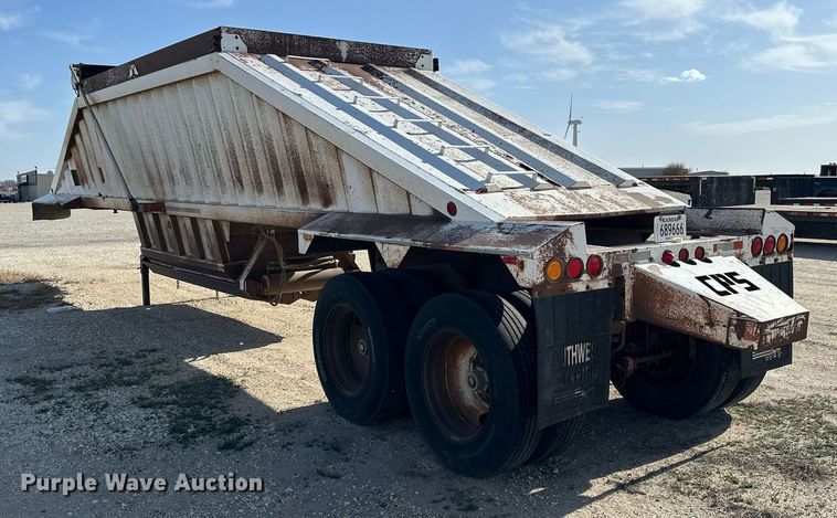 image for item KL9250 1994 CPS SBD 240  bottom dump trailer