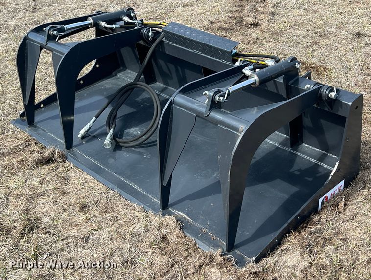 image for item KR9436 JCT Attachments  skid steer grapple bucket