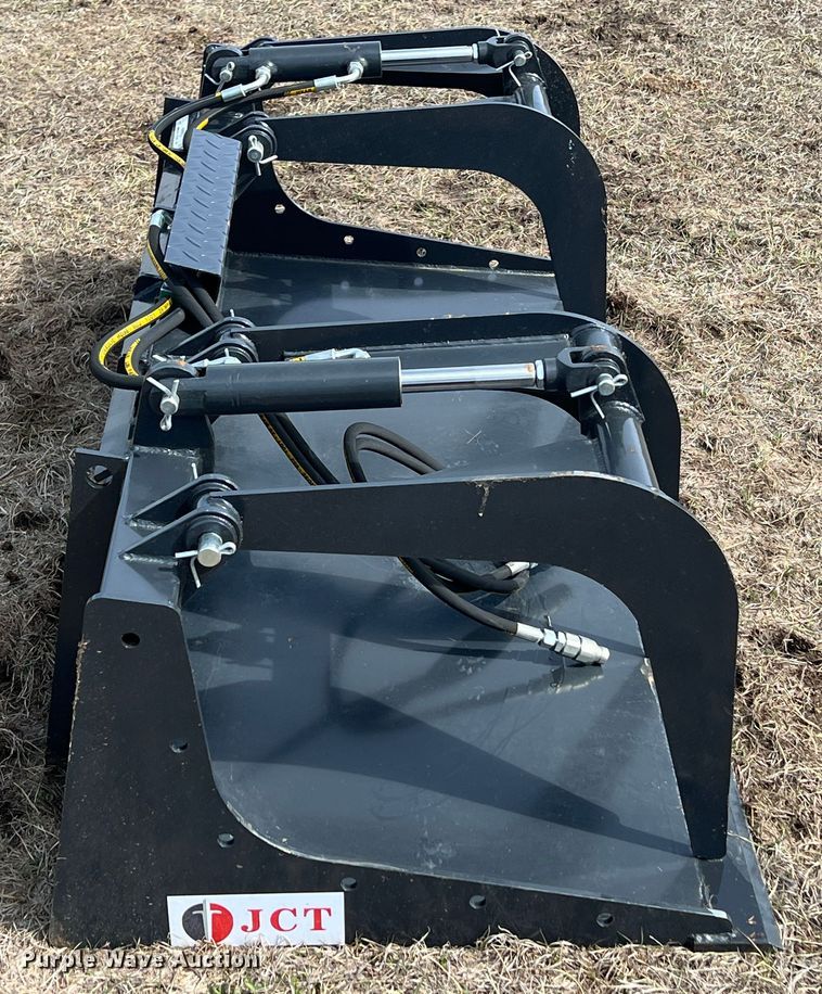 image for item KR9436 JCT Attachments  skid steer grapple bucket