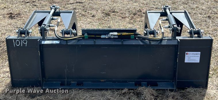 image for item KR9436 JCT Attachments  skid steer grapple bucket