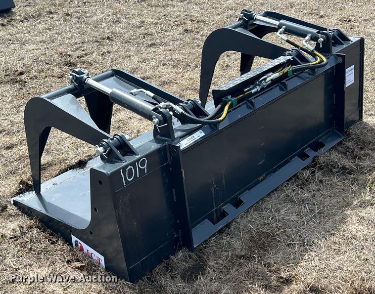 image for item KR9436 JCT Attachments  skid steer grapple bucket
