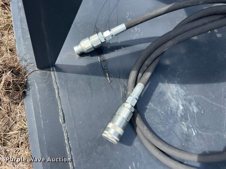 image for item KR9436 JCT Attachments  skid steer grapple bucket