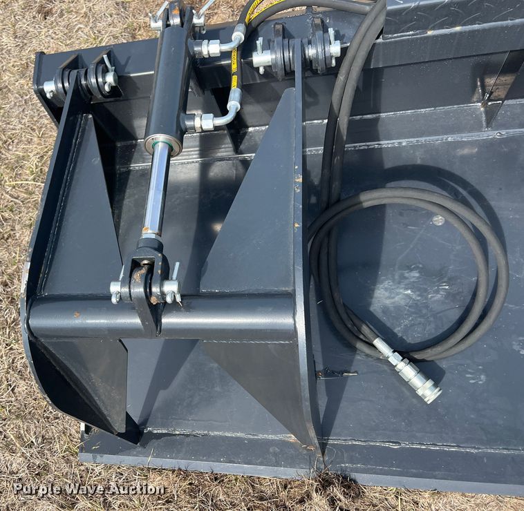 image for item KR9436 JCT Attachments  skid steer grapple bucket