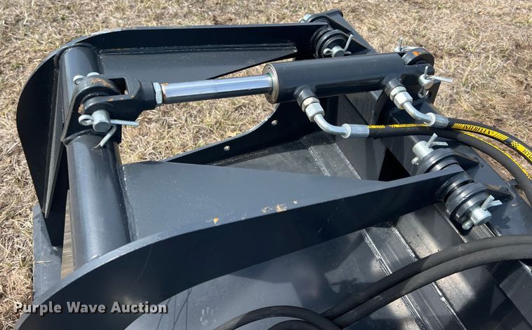 image for item KR9436 JCT Attachments  skid steer grapple bucket