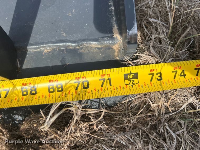 image for item KR9436 JCT Attachments  skid steer grapple bucket