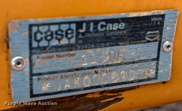 image for item KU9918 1990 Case 1150E  dozer