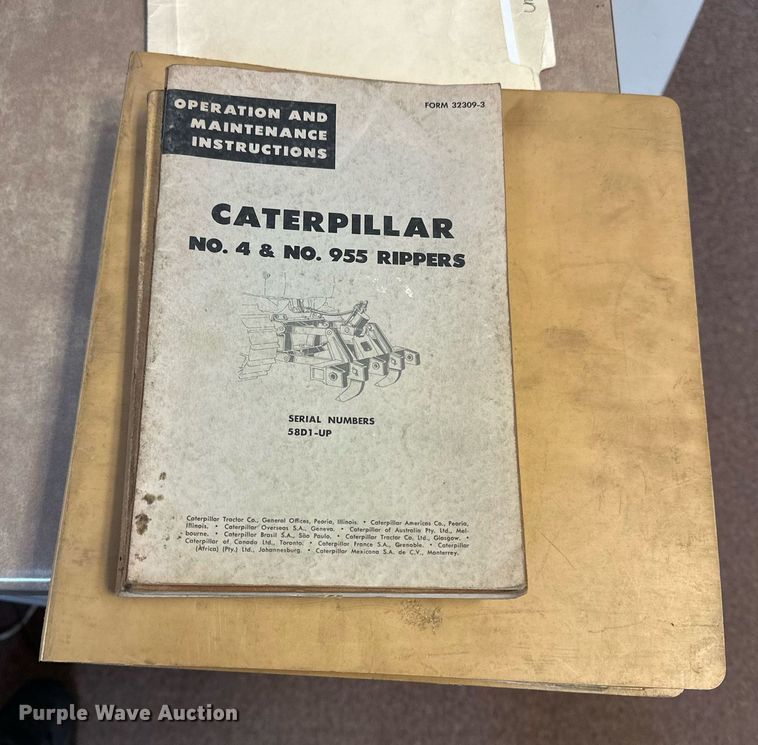 image for item KU9931 1974 Caterpillar 955L  track loader