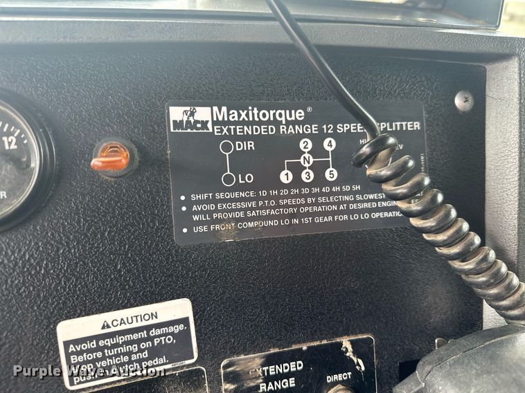 image for item KU9932 1996 Mack RD688S  dump truck