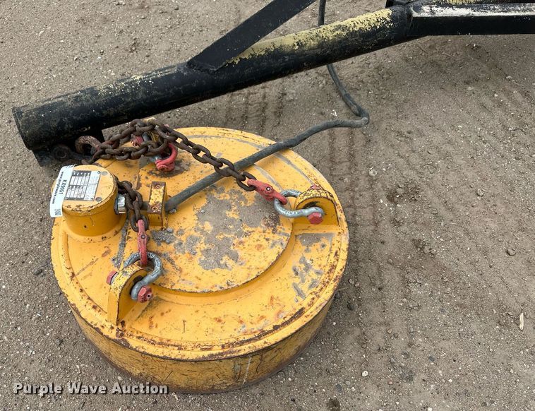 image for item KX9051 2017 Moley Magnetics  skid steer magnet