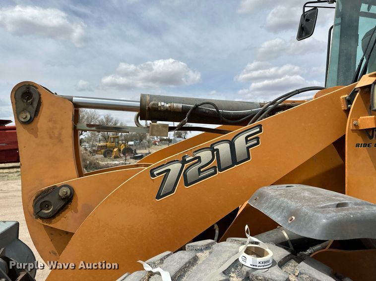 image for item KX9052 2013 Case 721F  wheel loader