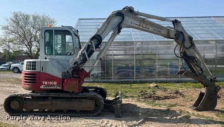 image for item LA9924 2013 Takeuchi TB180FR  mini excavator