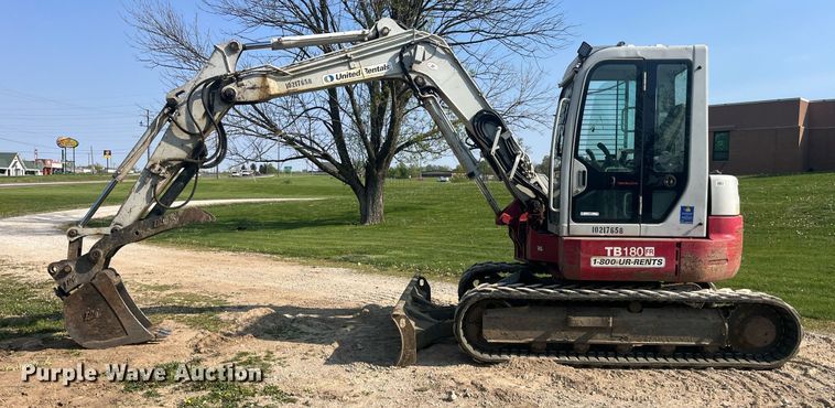 image for item LA9924 2013 Takeuchi TB180FR  mini excavator