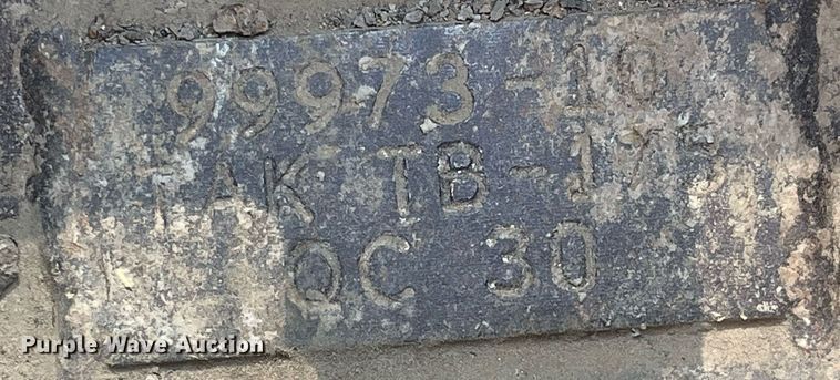 image for item LA9924 2013 Takeuchi TB180FR  mini excavator