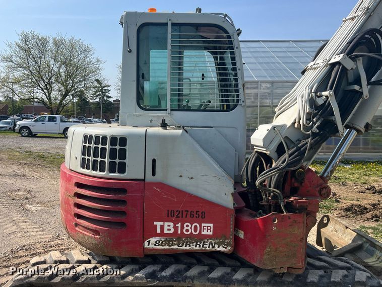 image for item LA9924 2013 Takeuchi TB180FR  mini excavator
