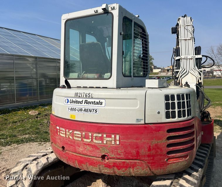 image for item LA9924 2013 Takeuchi TB180FR  mini excavator