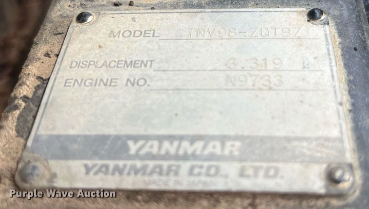 image for item LA9924 2013 Takeuchi TB180FR  mini excavator