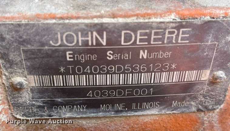 image for item LA9925 1996 Broce RJ300  sweeper