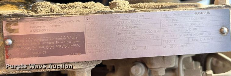 image for item LA9926 2001 Broce RC350  sweeper