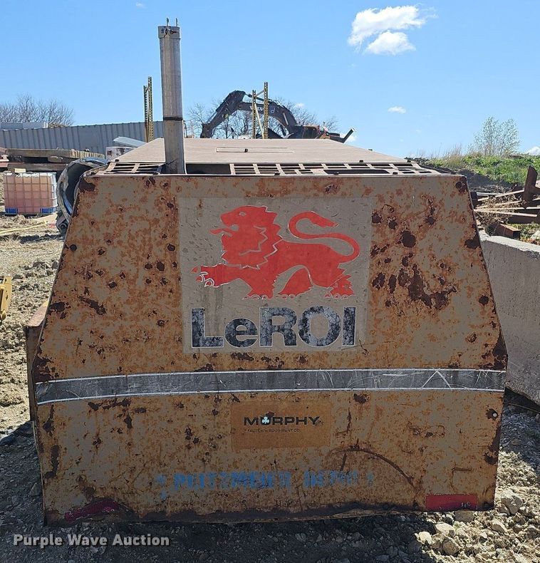 image for item LE9343 1993 LeRoi International 185  air compressor