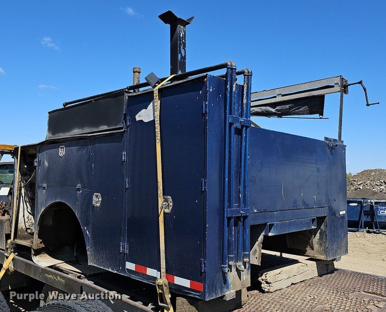 image for item LE9345 Auto Crane  utility bed