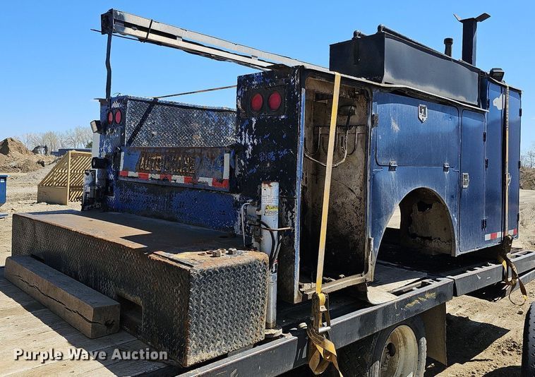 image for item LE9345 Auto Crane  utility bed