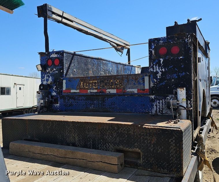 image for item LE9345 Auto Crane  utility bed