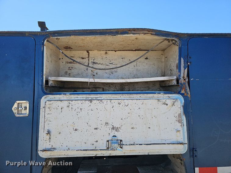 image for item LE9345 Auto Crane  utility bed