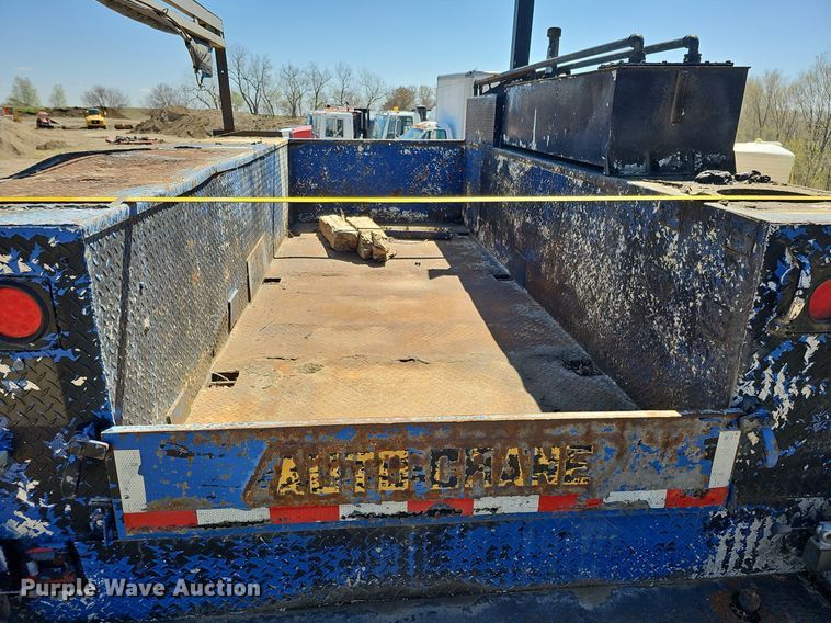 image for item LE9345 Auto Crane  utility bed