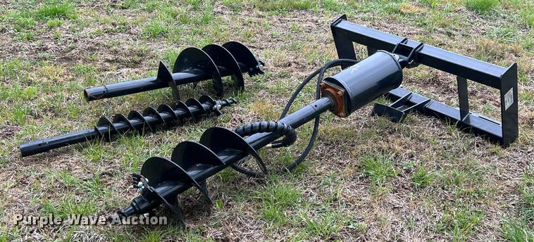 image for item LG9052 2022 Mower King SSECAG-Y  skid steer auger