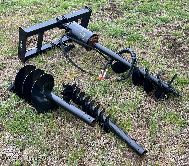 image for item LG9052 2022 Mower King SSECAG-Y  skid steer auger