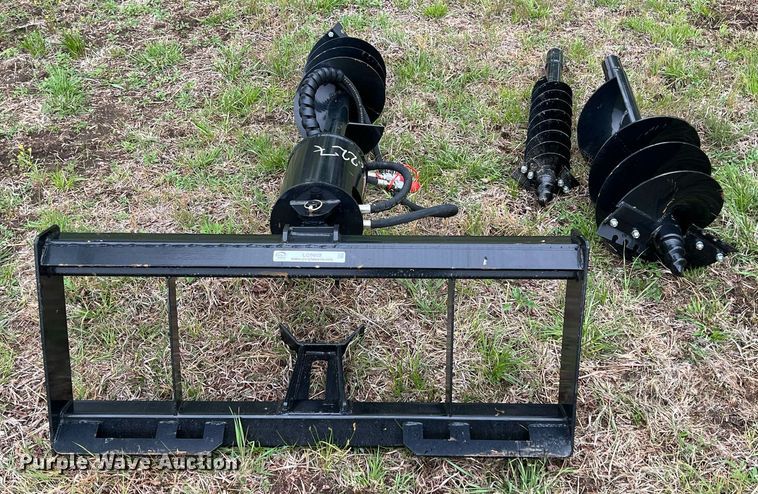 image for item LG9052 2022 Mower King SSECAG-Y  skid steer auger