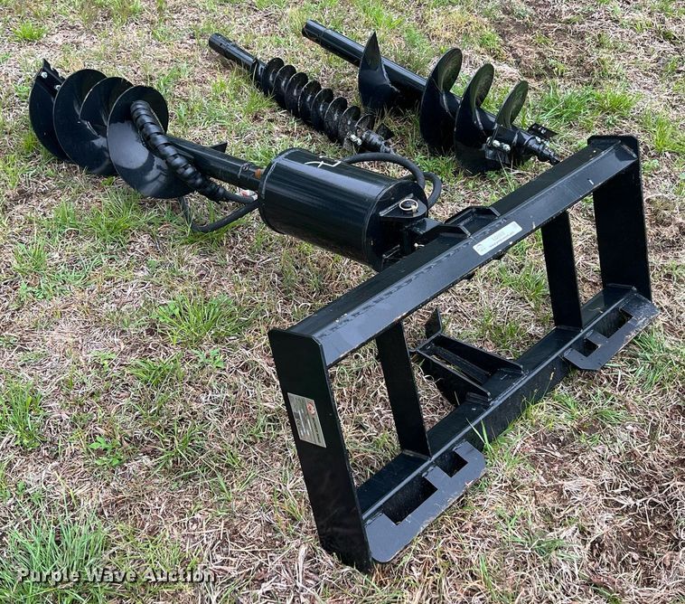 image for item LG9052 2022 Mower King SSECAG-Y  skid steer auger