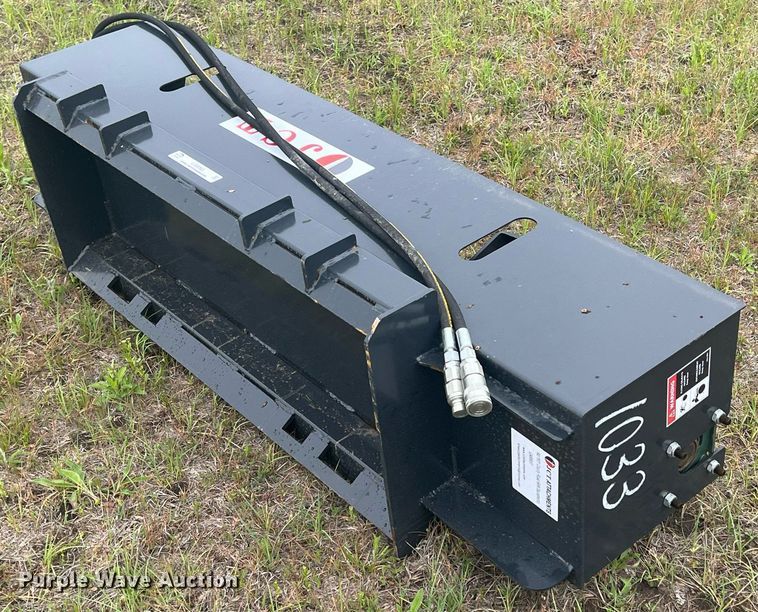 JCT Attachments skid steer tiller in Yates Center, KS Item LG9063