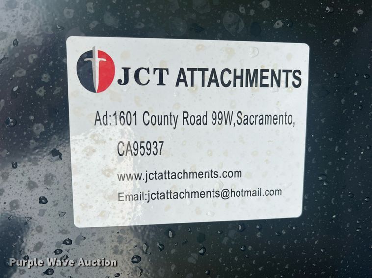 image for item LG9063 JCT Attachments  skid steer tiller