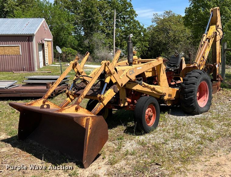 image for item LG9090 1971 Case 580 Construction King  backhoe