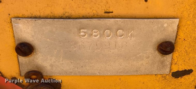 image for item LG9090 1971 Case 580 Construction King  backhoe