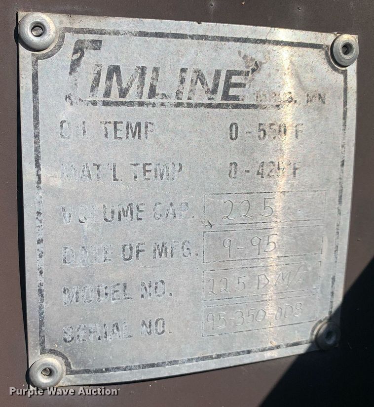 image for item LH9591 1995 Cimline 225 DMA  melter applicator