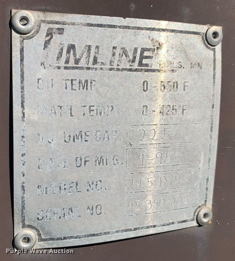 image for item LH9591 1995 Cimline 225 DMA  melter applicator