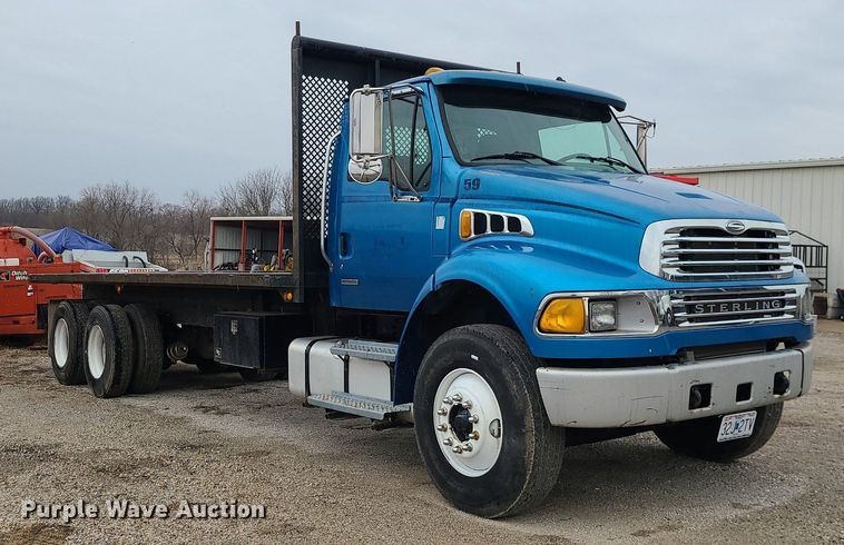 image for item LH9927 2007 Sterling Acterra  flatbed truck