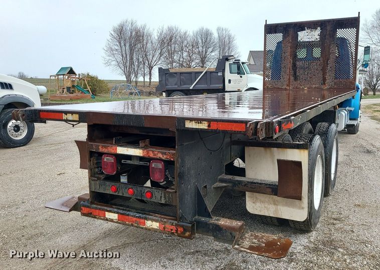 image for item LH9927 2007 Sterling Acterra  flatbed truck