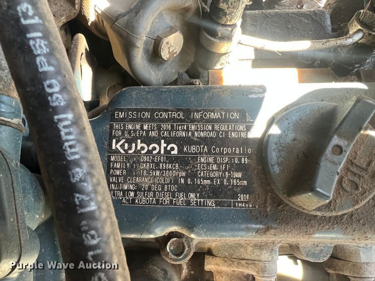 image for item LI9623 2017 Ditch Witch SK600  compact utility loader