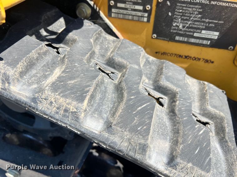 image for item LI9624 2016 Vermeer SC30TX  stump grinder