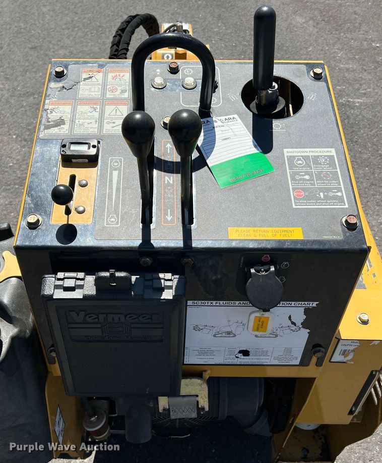 image for item LI9625 2016 Vermeer SC30TX  stump grinder