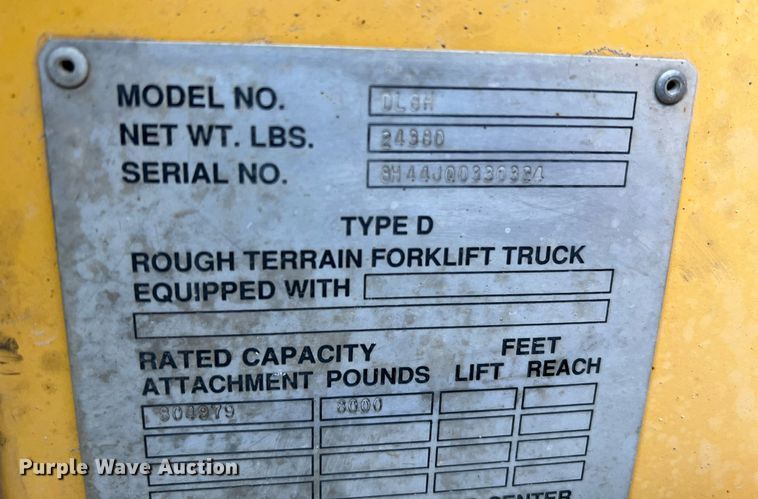 image for item LI9626 1999 Gehl DL8H  telehandler