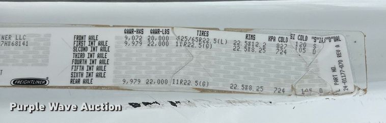 image for item LI9631 2007 Freightliner Business Class M2 112  dump truck